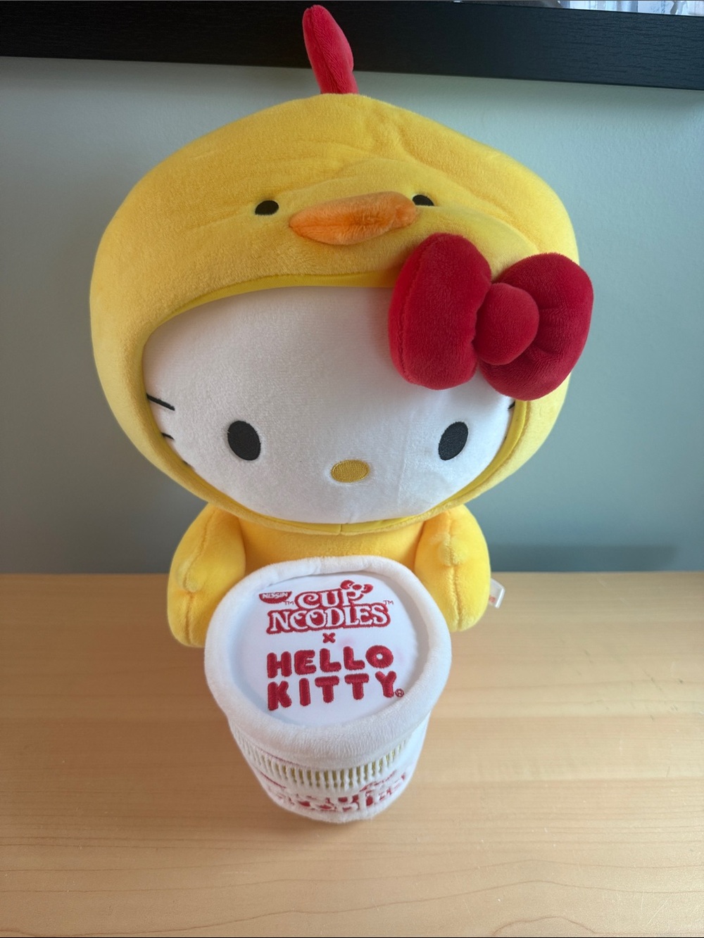 Nissin Cup Noodles® x Hello Kitty® Chicken Cup Medium Plush